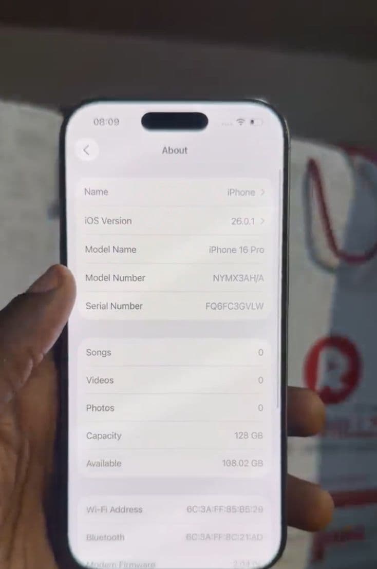 IPhone 16Pro 128gb thumb 3